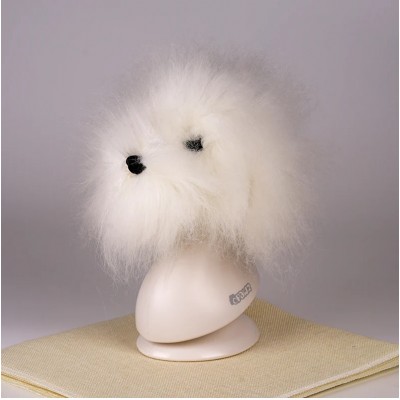 Kit Opawz Head & Wig - Model dog -  White